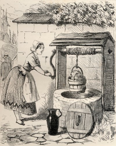 Illustration after J. Leech for the poem 